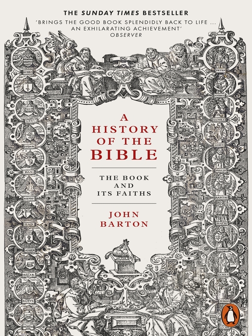 Title details for A History of the Bible by John Barton - Wait list